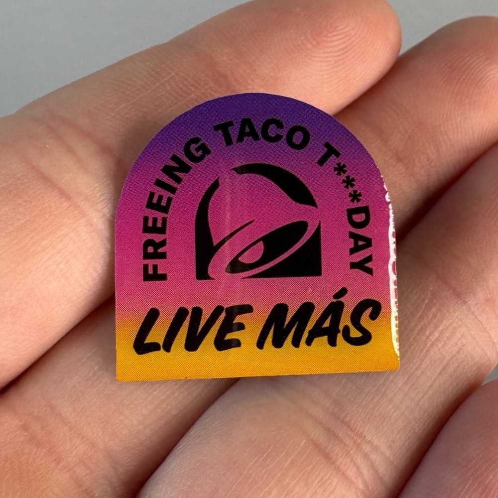 Gradient Enamel Pin